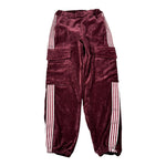 Lu Lu By Miss Grant Pantalone tinta unita In Camoscio Bordeaux per Bambina LL3980X BORDEAUX LU LU BY MISS GRANT 