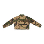 Lu Lu By Miss Grant Giubbino tinta unita con Fantasia Militare Verde per Bambina LL4016 VERDE LU LU BY MISS GRANT 