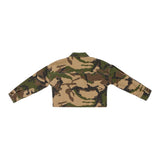 Lu Lu By Miss Grant Giubbino tinta unita con Fantasia Militare Verde per Bambina LL4016 VERDE LU LU BY MISS GRANT 