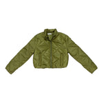 Lu Lu By Miss Grant Giubbino tinta unita con Fantasia Militare Verde per Bambina LL4016 VERDE LU LU BY MISS GRANT 