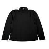 Lu Lu By Miss Grant Maglia tinta unita Mezzo Collo Nero per Bambina LL4021 NERO LU LU BY MISS GRANT 