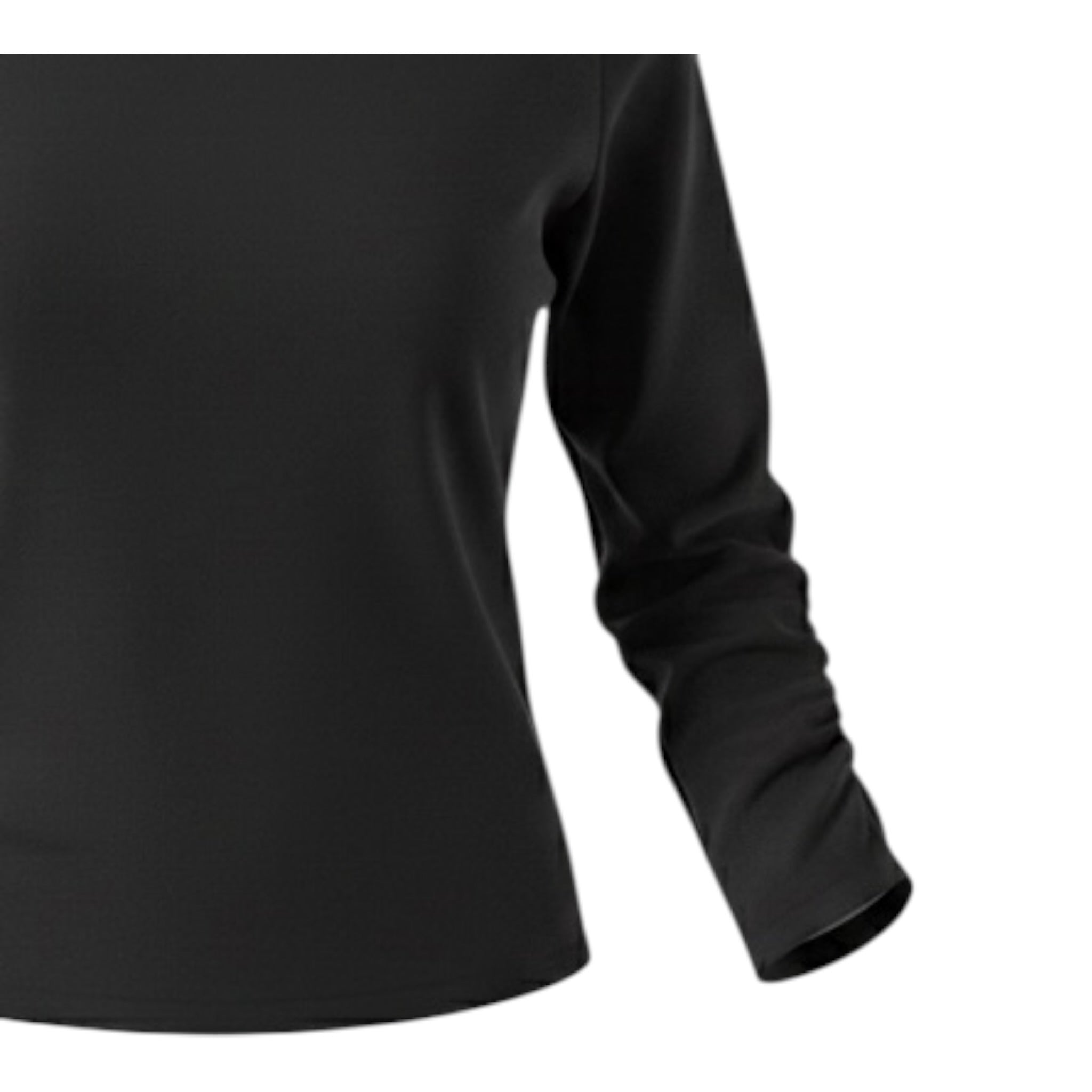 Lu Lu By Miss Grant Maglia tinta unita In Velluto Nero per Bambina LL4022 NERO LU LU BY MISS GRANT 