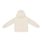 Lu Lu By Miss Grant Felpa tinta unita con Cappuccio Panna per Bambina LL4045 PANNA LU LU BY MISS GRANT 
