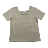 Lu Lu By Miss Grant T-Shirt tinta unita Oro per Bambina LL40555 ORO LU LU BY MISS GRANT 