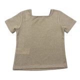 Lu Lu By Miss Grant T-Shirt tinta unita Oro per Bambina LL40555 ORO LU LU BY MISS GRANT 