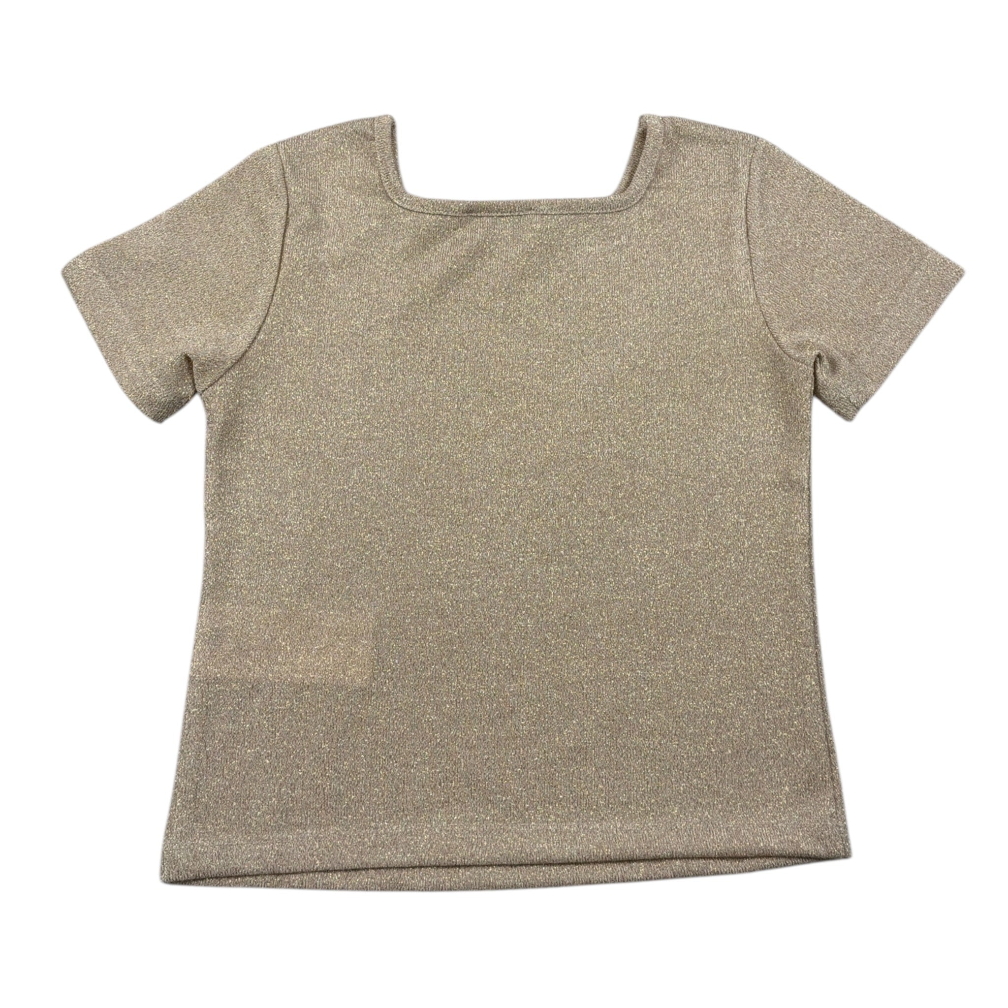 Lu Lu By Miss Grant T-Shirt tinta unita Oro per Bambina LL40555 ORO LU LU BY MISS GRANT 
