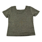 Lu Lu By Miss Grant T-Shirt tinta unita Verde per Bambina LL40555X VERDE LU LU BY MISS GRANT 