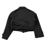 Lu Lu By Miss Grant Giubbino tinta unita con Paillettes Nero per Bambina LL4082 NERO LU LU BY MISS GRANT 