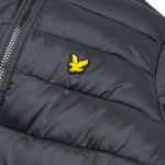 Lyle&Scott Giubbino tinta unita con Zip E Cappuccio Nero per Bambino 46064 NERO LYLE&SCOTT 