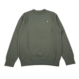 Lyle&Scott Maglia Girocollo tinta unita Verde per Bambino 52286 VERDE LYLE&SCOTT 
