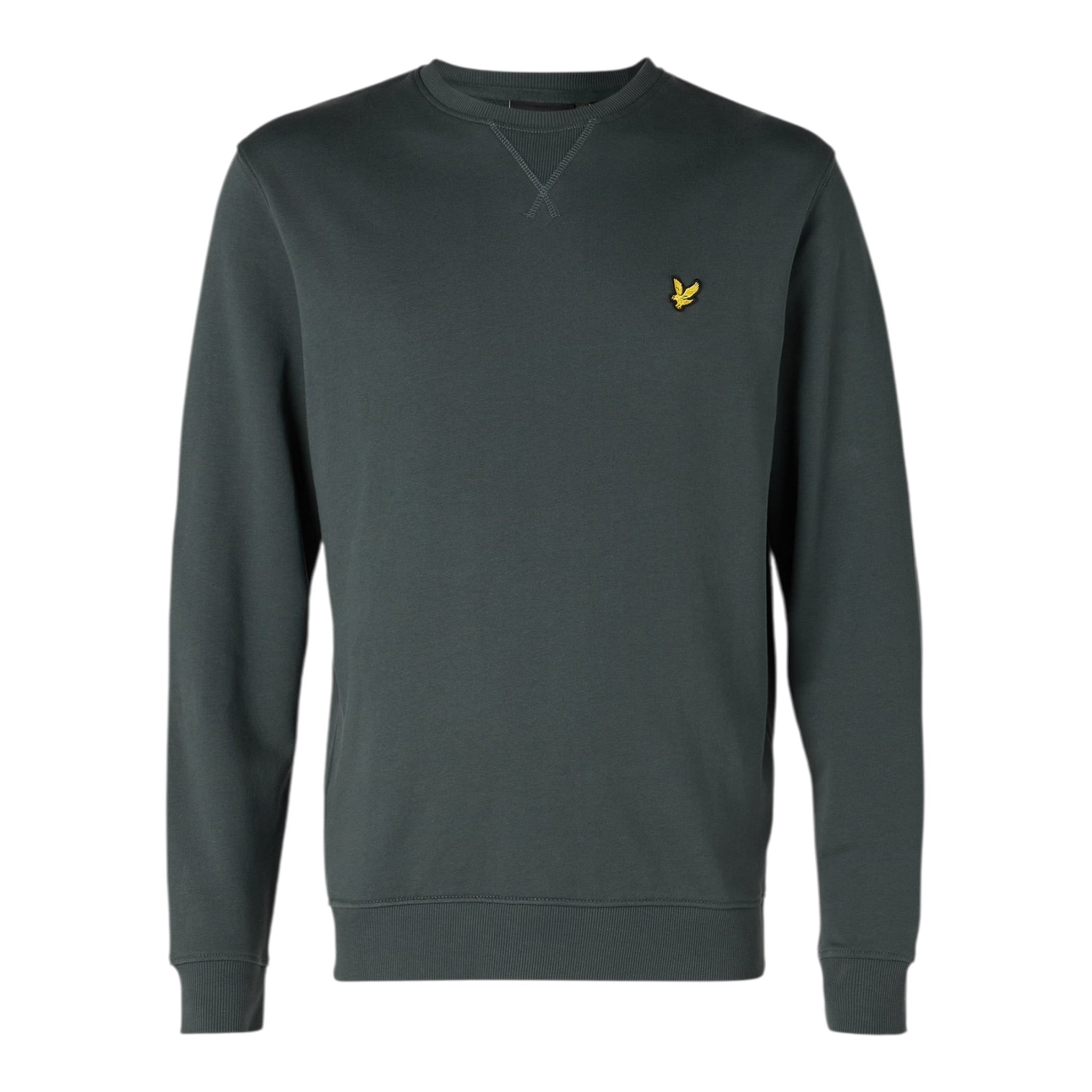 Lyle&Scott Felpa tinta unita con Logo Nero per Bambino 52289 NERO LYLE&SCOTT 