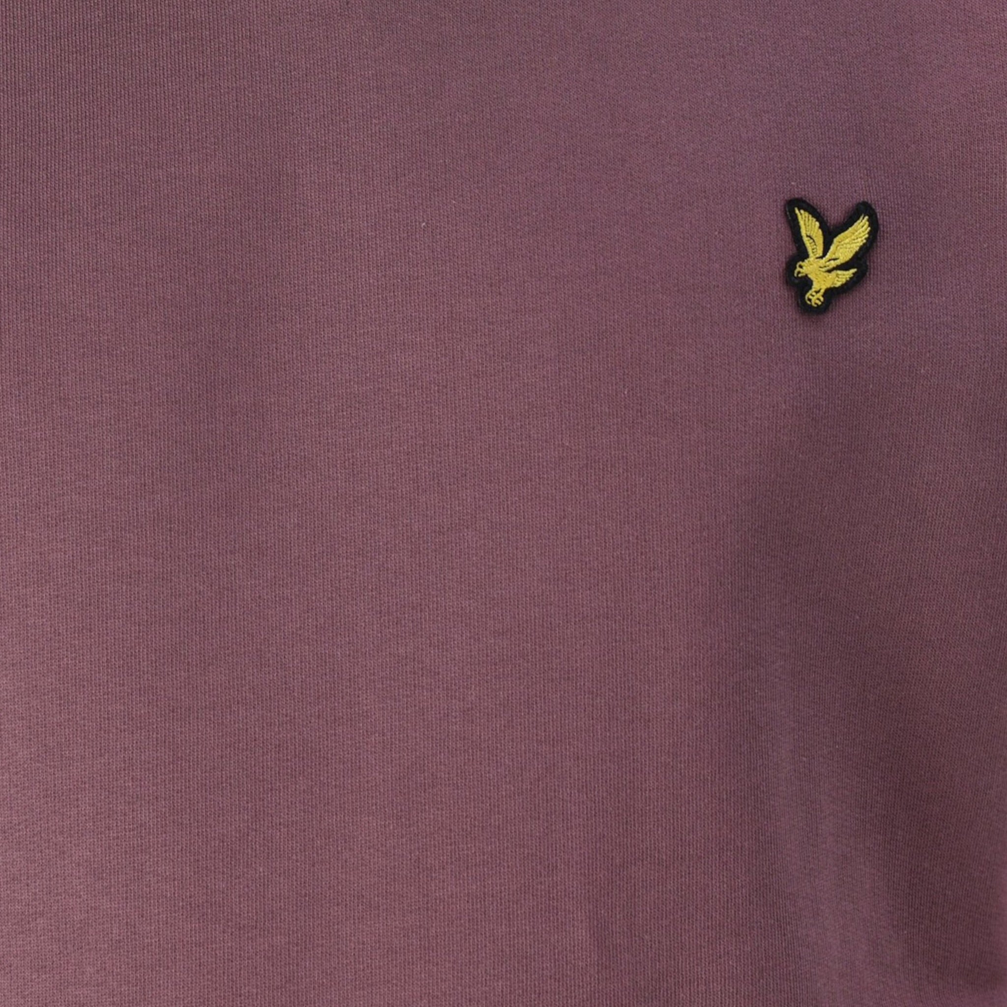 Lyle&Scott Felpa tinta unita con Logo Bordeaux per Bambino 53592 BORDEAUX LYLE&SCOTT 