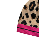 U+È Cappello Fantasia Maculata Beige per Neonata UE0099 BEIGE U+è 