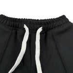 U+È Pantalone tinta unita con Elastico In Vita Nero per Neonato UE0421 NERO U+è 