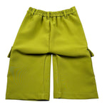 U+È Pantalone tinta unita Modello Palazzo Verde per Neonata UE1539 VERDE U+è 