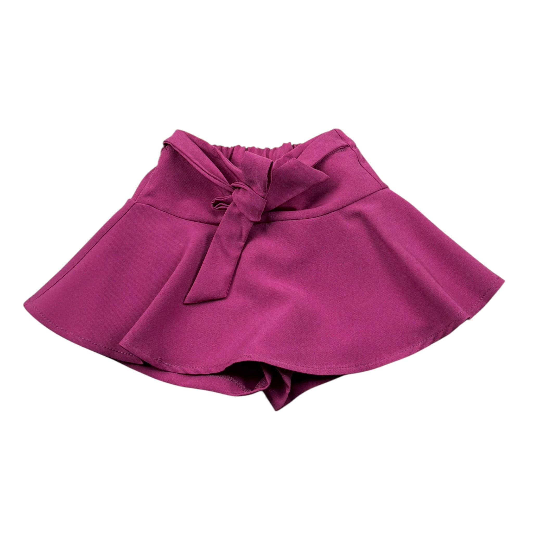 U+È Short tinta unita con Eastico In Vita Fuxia per Neonata UE1647 FUXIA U+è 