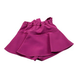 U+È Short tinta unita con Eastico In Vita Fuxia per Neonata UE1647 FUXIA U+è 