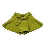 U+È Short tinta unita con Eastico In Vita Verde per Neonata UE1647 VERDE U+è 