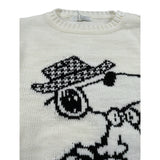 U+È Maglia Girocollo tinta unita Panna per Bambino UEM0397 PANNA U+è 