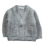 U+È Cardigan tinta unita con Bottoni Grigio per Neonato UEM0428 GRIGIO U+è 