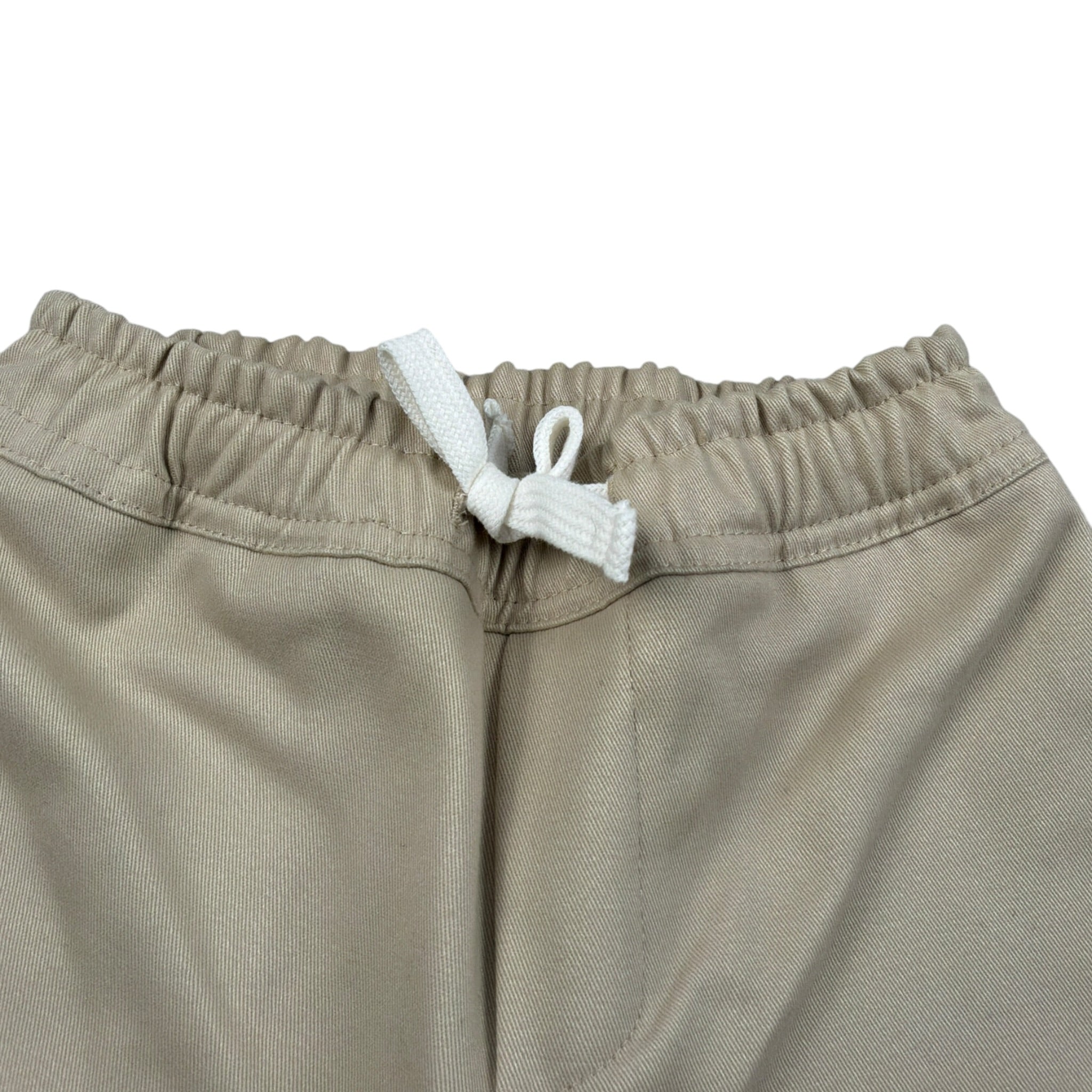 U+È Pantalone tinta unita con Elastico In Vita Beige per Neonato UEM0430 BEIGE U+è 