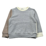 U+È Maglia Girocollo Bicolore Grigio per Bambino UEM0449 GRIGIO U+è 