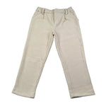 M+E' Pantalone tinta unita con Elastico In Vita Beige per Bambino UEM0610 BEIGE M+E' 