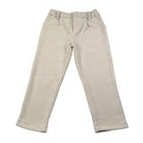 M+E' Pantalone tinta unita con Elastico In Vita Beige per Bambino UEM0610 BEIGE M+E' 