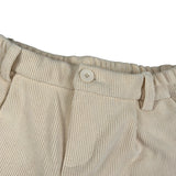 M+E' Pantalone tinta unita con Elastico In Vita Beige per Bambino UEM0610 BEIGE M+E' 