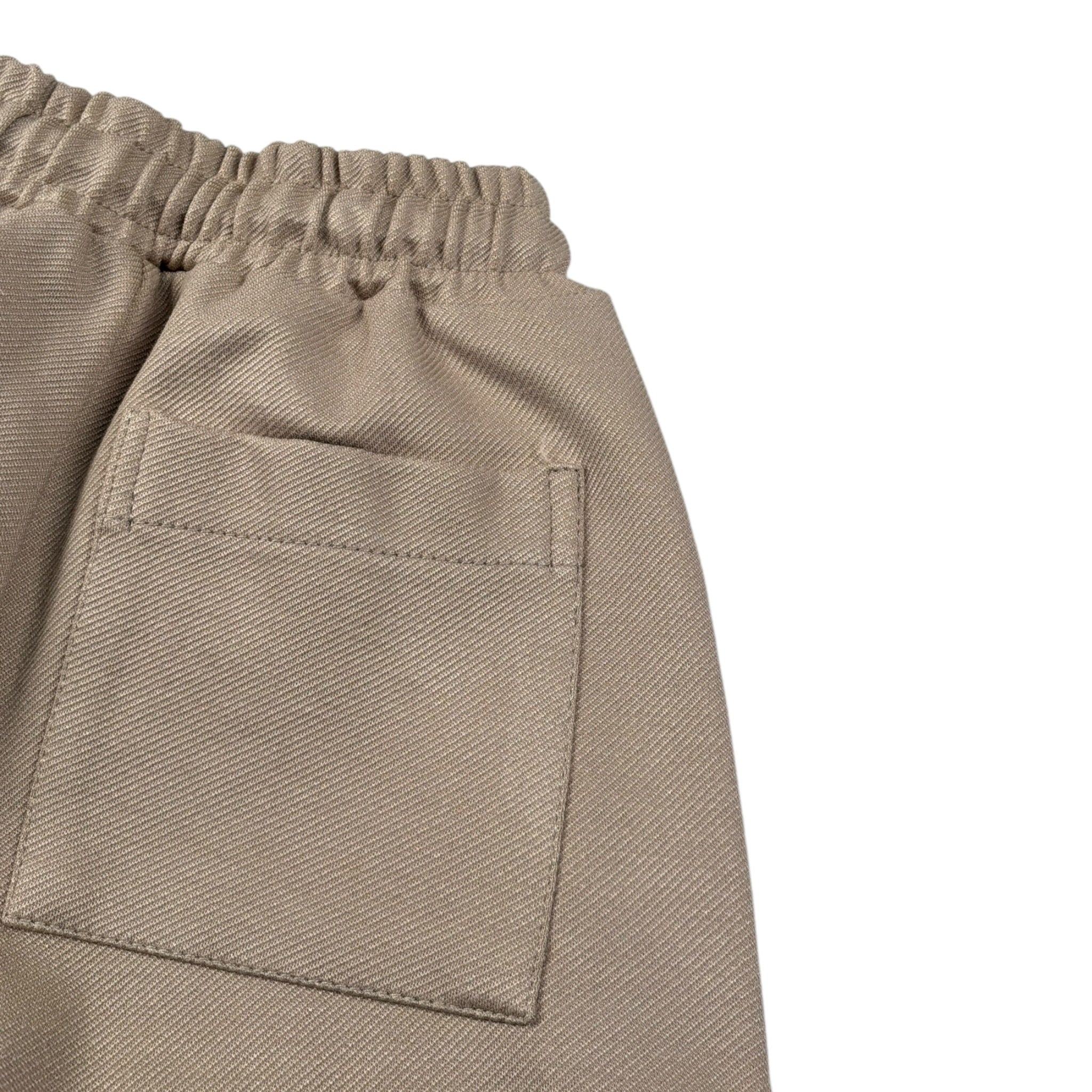 U+È Pantalone tinta unita con Elastico In Vita Beige per Neonato UEM0616 BEIGE U+è 