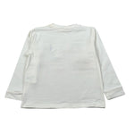 M+E' Shirt Girocollo tinta unita con Ricami Panna per Neonato UEM0620N PANNA M+E' 