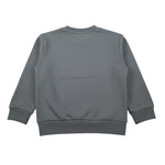 M+E' Felpa tinta unita con Stampa Grigio per Bambino UEM0625JX GRIGIO M+E' 