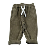 U+È Pantalone tinta unita con Elastico In Vita Verde per Bambino UEM0654J VERDE U+è 
