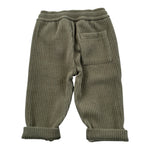 U+È Pantalone tinta unita con Elastico In Vita Verde per Bambino UEM0654J VERDE U+è 