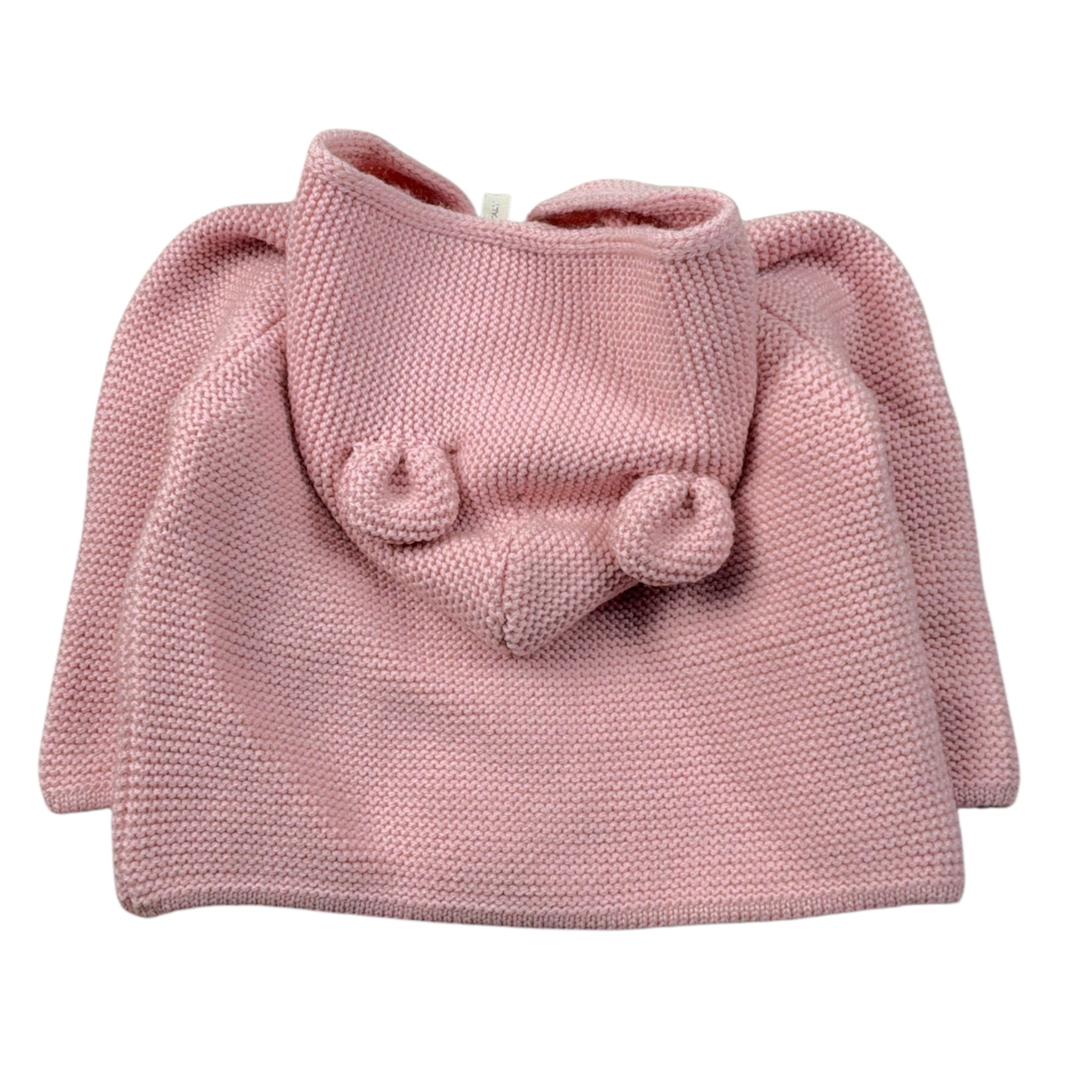 Maglifici Di Verona Cardigan tinta unita con Cappuccio Rosa per Neonata 045410 ROSA MAGLIFICI DI VERONA 