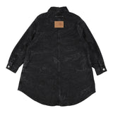 Maison Margiela Abito In Denim tinta unita Manica Lunga Nero per Bambina M60521 NERO MAISON MARGIELA 