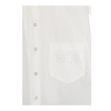Maison Margiela Abito Mezza Manica Bicolore Bianco/Nero per Bambina M60641 BIANCO/NERO MAISON MARGIELA 