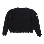 Maison Margiela Maglia Girocollo tinta unita Nero per Bambina M60880X NERO MAISON MARGIELA 