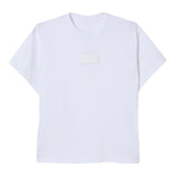 Maison Margiela T-Shirt tinta unita Girocollo Bianco per Bambino M60906MM04I BIANCO MAISON MARGIELA 