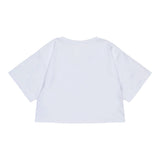Maison Margiela T-Shirt tinta unita con Stampa Bianco per Bambina M60908X BIANCO MAISON MARGIELA 