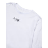 Maison Margiela T-Shirt tinta unita con Stampa Bianco per Bambina M60908X BIANCO MAISON MARGIELA 