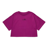Maison Margiela T-Shirt tinta unita con Stampa Viola per Bambina M60908X VIOLA MAISON MARGIELA 