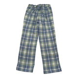 Malvi & Co Pantalone tinta unita con Fantasia A Quadri Azzurro per Bambina F24B215PNRSJ AZZURRO MALVI & CO 