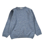 Malvi & Co Maglia tinta unita Girocollo Azzurro per Bambino F25B203GFLI AZZURRO MALVI & CO 