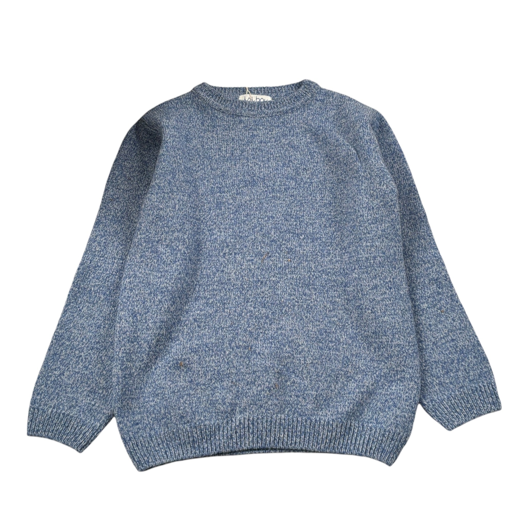 Malvi & Co Maglia tinta unita Girocollo Azzurro per Bambino F25B203GFLI AZZURRO MALVI & CO 
