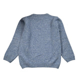 Malvi & Co Maglia tinta unita Girocollo Azzurro per Bambino F25B203GFLI AZZURRO MALVI & CO 