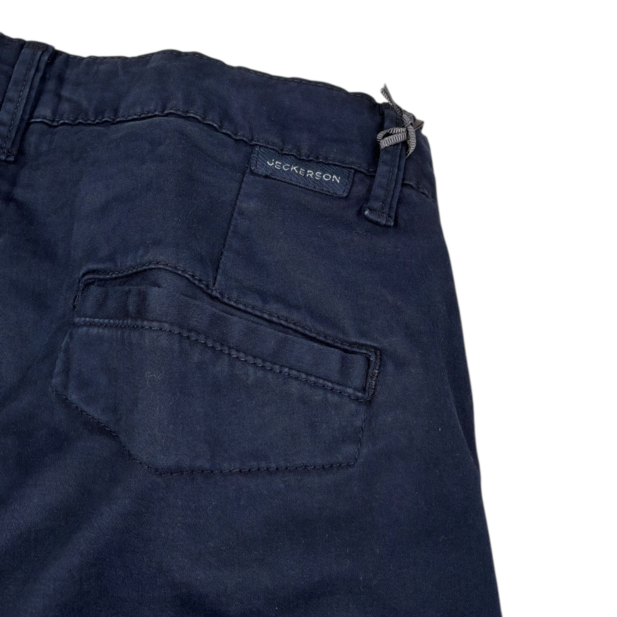 Jeckerson Pantalone tinta unita con Girovita Regolabile Blu per Bambino J44588 BLU JECKERSON 