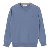 Jeckerson Maglia tinta unita Girocollo Azzurro per Bambino J4658W25 AZZURRO JECKERSON 