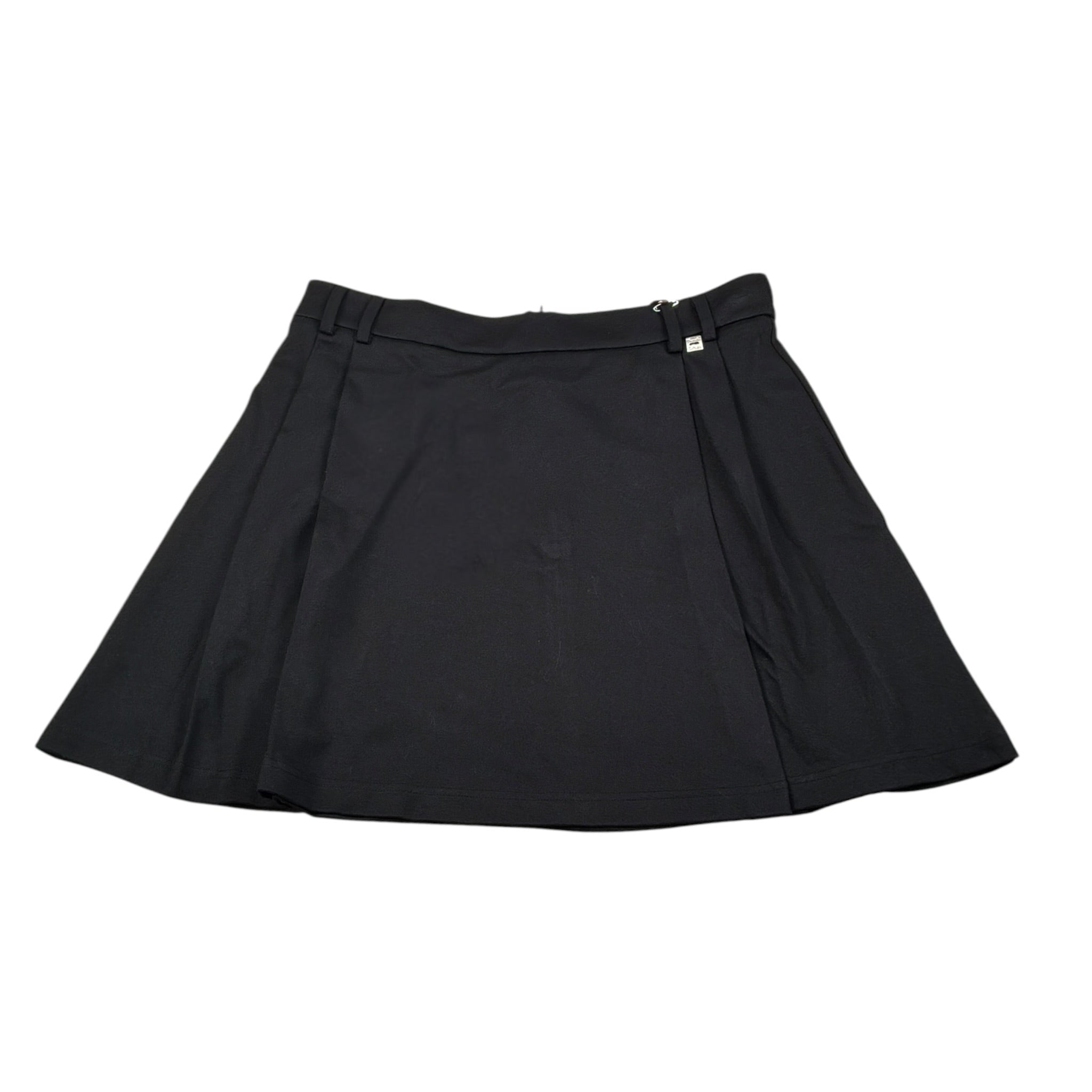 Manila Grace Gonna tinta unita con Cinturino Nero per Bambina M2886W25X NERO MANILA GRACE 
