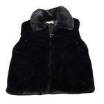 Manila Grace Smanicato Pelliccia tinta unita Nero per Bambina M2899W25 NERO MANILA GRACE 
